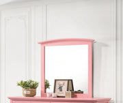 Elegant wall mirror by Glory Furniture featuring a sleek frame and reflective glass, perfect for modern interior decor.