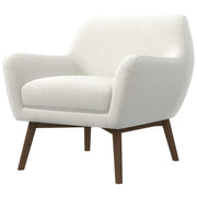 Panom - Lounge Chair - Brown / White - R&R Furniture Gallery (Fountain Valley, CA)