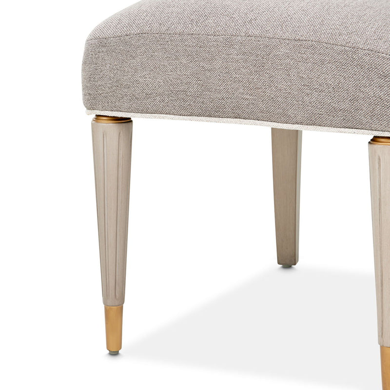 St. Charles - Vanity Chair - Dove Gray - R&R Furniture Gallery (Fountain Valley, CA)