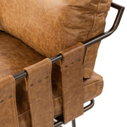 Strapling - Leather Dining Chair - R&R Furniture Gallery (Fountain Valley, CA)
