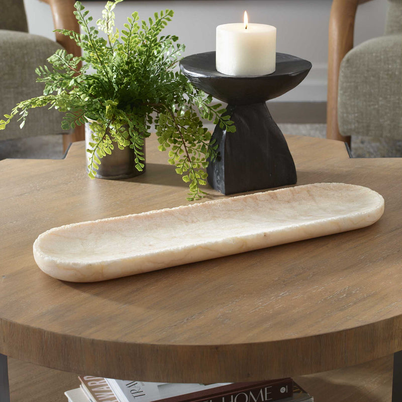 Sculpted Onyx - Bowl - Beige