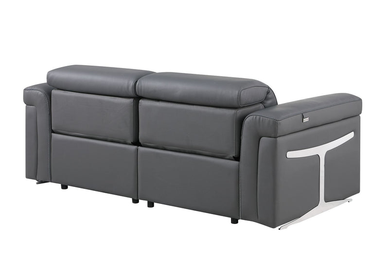 1126 - 2-Piece Modular Power Reclining Loveseat In With 2 Power Recliners & Power Headrests