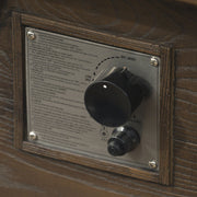 Outdoor Patio Square Gas Burning Mgo Fire Pit, Tank Inside, 40000 Btu - R&R Furniture Gallery (Fountain Valley, CA)