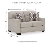 Mahoney - Loveseat - R&R Furniture Gallery (Fountain Valley, CA)