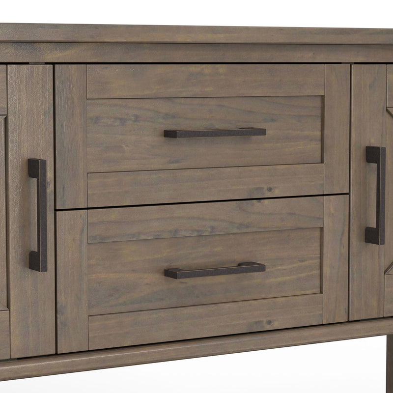 Ela - Console Table - Smoky Brown - R&R Furniture Gallery (Fountain Valley, CA)