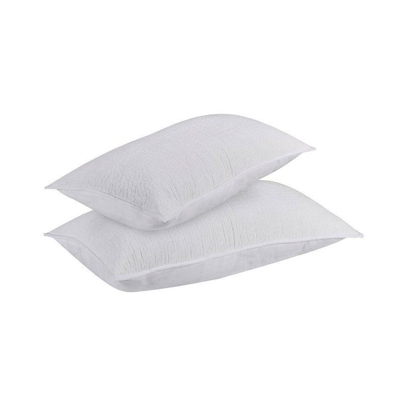 Danica sham from Classic Home in soft, woven fabric with subtle quilting details for a cozy bedroom decor accent.