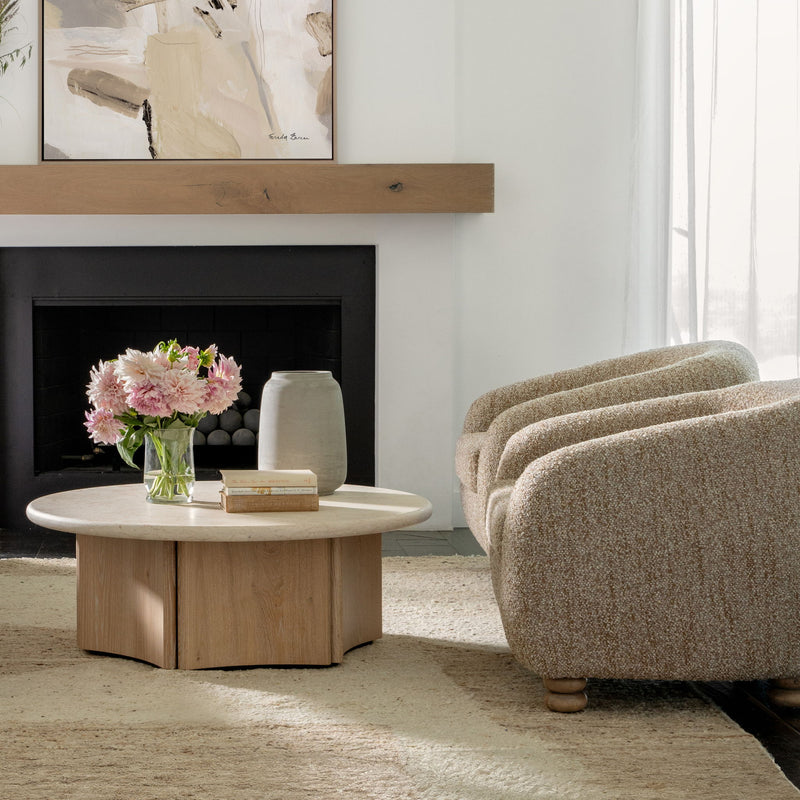 Peggy - Occasional Chair - Paris Latte And Natural