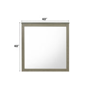 Joanna - Mirror - Weathered Gray - R&R Furniture Gallery (Fountain Valley, CA)