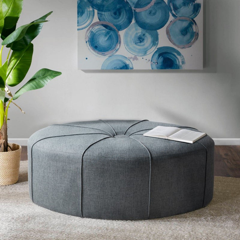 Modern Style Large Cocktail Ottoman - R&R Furniture Gallery (Fountain Valley, CA)