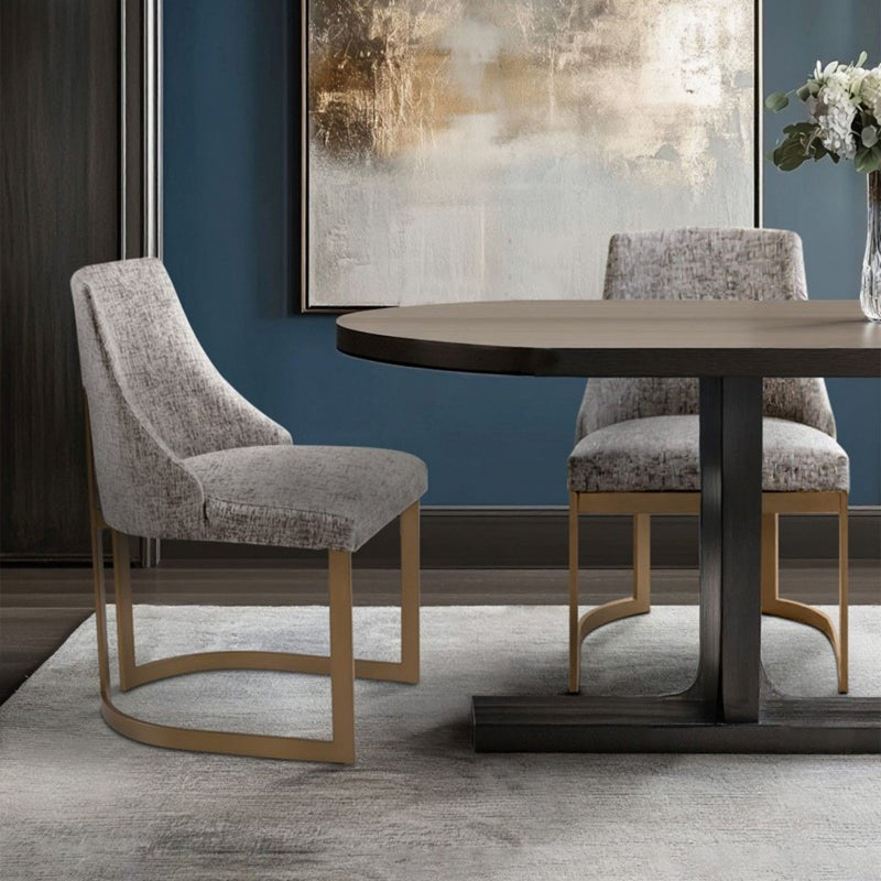 Contemporary Modern Accent Dining Chairs (Set of 2) - R&R Furniture Gallery (Fountain Valley, CA)