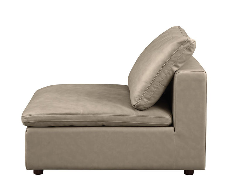 1100 - Armless Chair (Top-Grain Italian Leather)