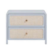 Patty - Rattan 2-Drawer Nightstand - R&R Furniture Gallery (Fountain Valley, CA)