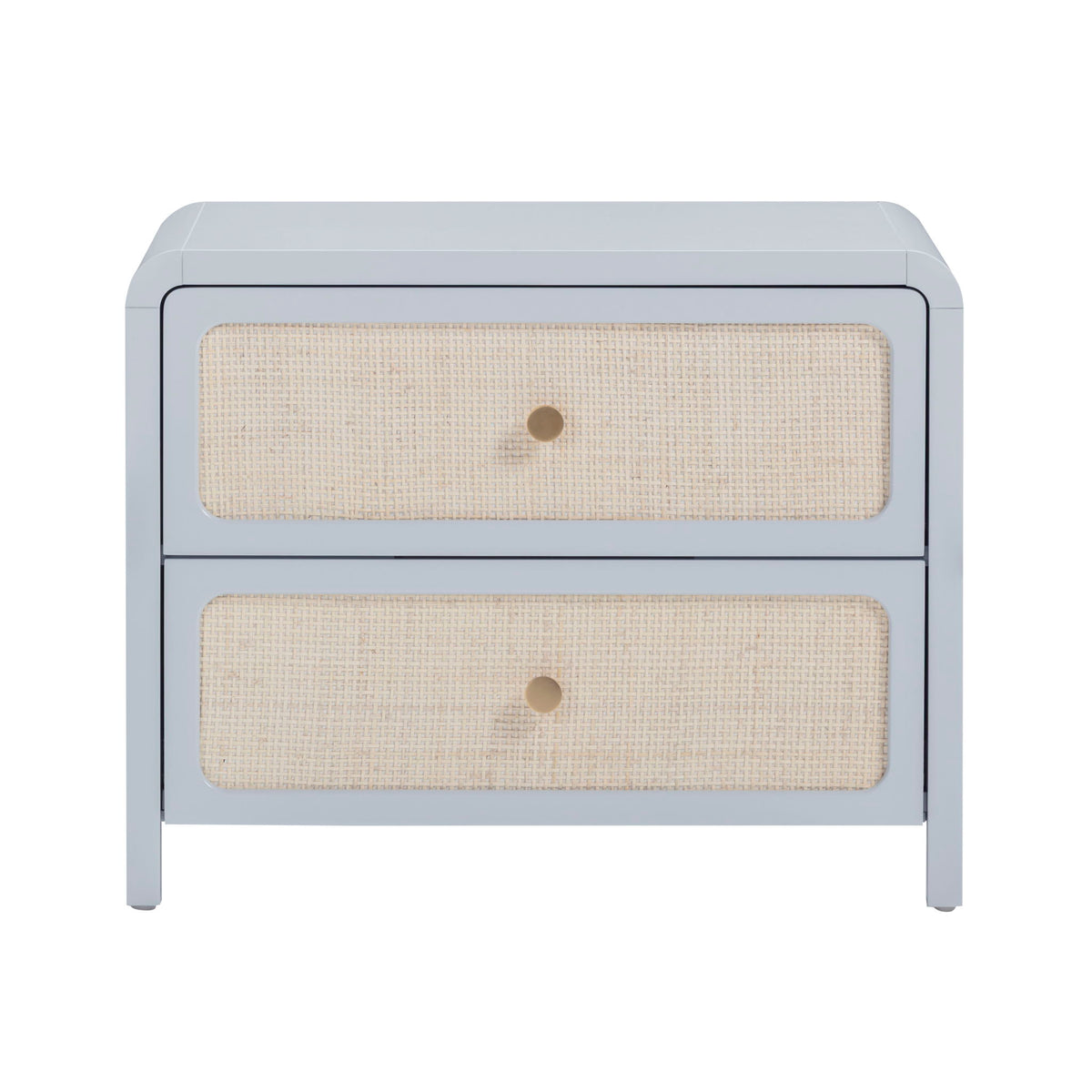 Patty - Rattan 2-Drawer Nightstand - R&R Furniture Gallery (Fountain Valley, CA)
