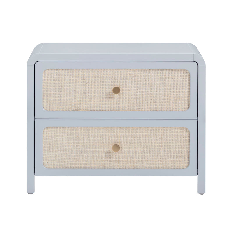 Patty - Rattan 2-Drawer Nightstand - R&R Furniture Gallery (Fountain Valley, CA)