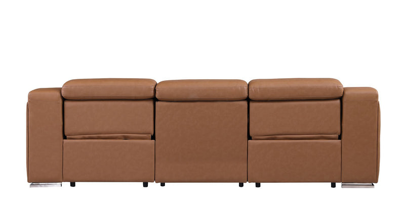 1116 - 3-Piece Modular Power Reclining Sofa In With 2 Power Recliners & Power Headrests