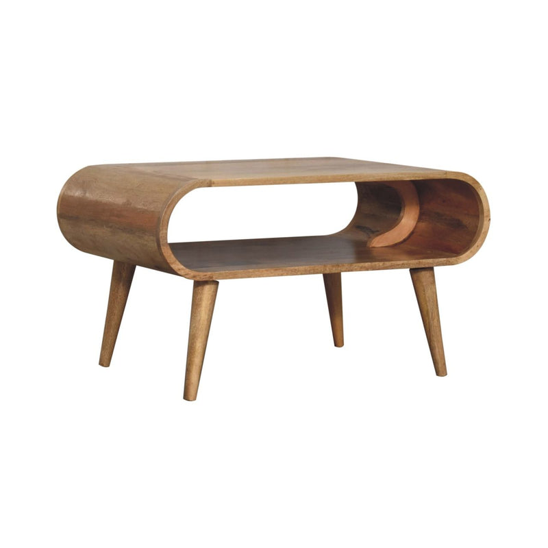 Solid Wood Open Coffee Table - R&R Furniture Gallery (Fountain Valley, CA)