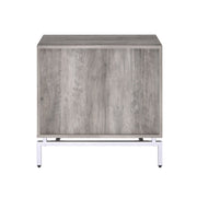 Cistus - Accent Table - Weathered Gray Oak & White - R&R Furniture Gallery (Fountain Valley, CA)