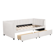 Upholstered Daybed With Ergonomic Design Backrest - R&R Furniture Gallery (Fountain Valley, CA)