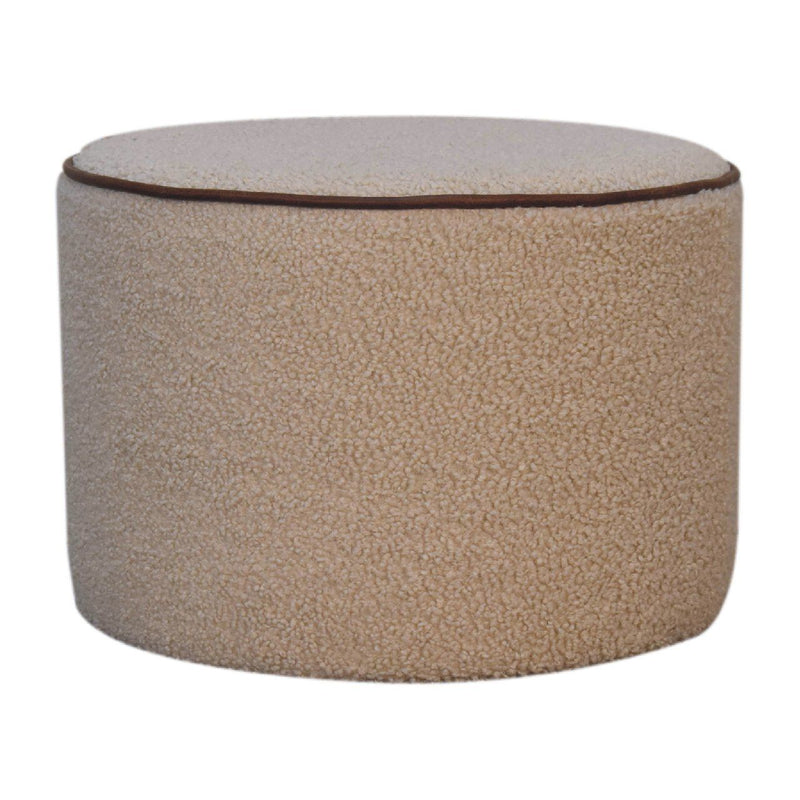 Serenity - Round Footstool - R&R Furniture Gallery (Fountain Valley, CA)