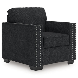 Jasmine Peaks - Chair - Coal - R&R Furniture Gallery (Fountain Valley, CA)