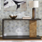 Camlett - Console Sofa Table - Brown - R&R Furniture Gallery (Fountain Valley, CA)