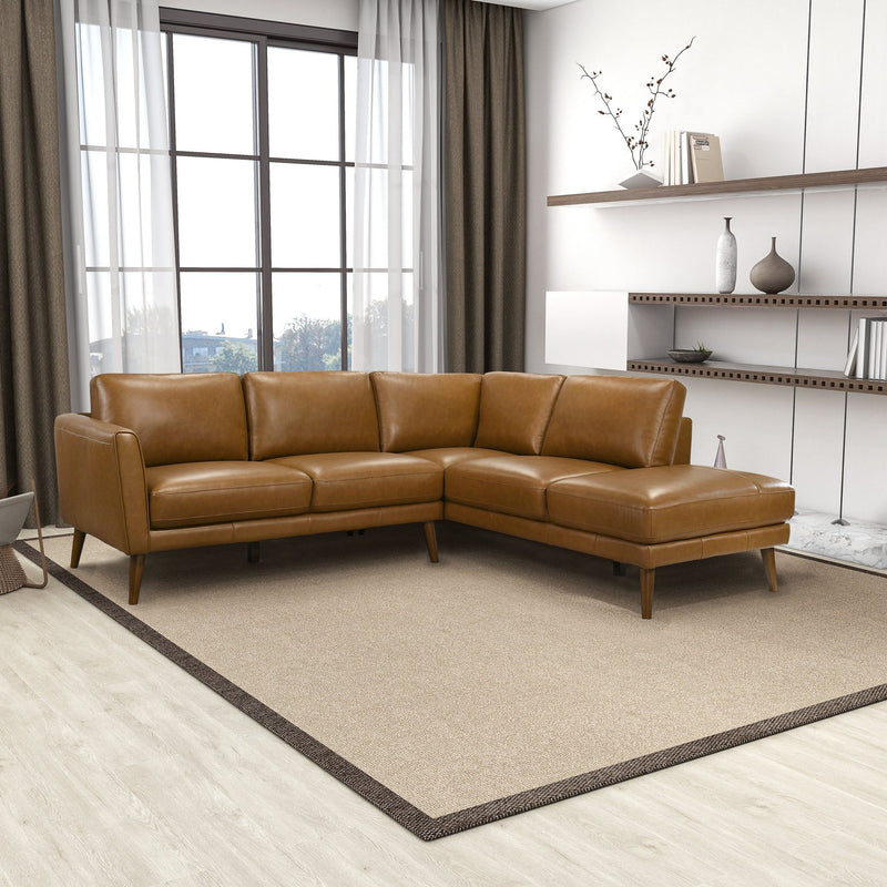 Benson - Sectional Sofa With Chaise - R&R Furniture Gallery (Fountain Valley, CA)