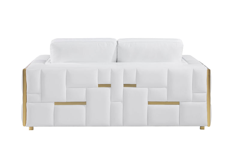 1130 - Top Grain Italian Leather Sofa - R&R Furniture Gallery (Fountain Valley, CA)