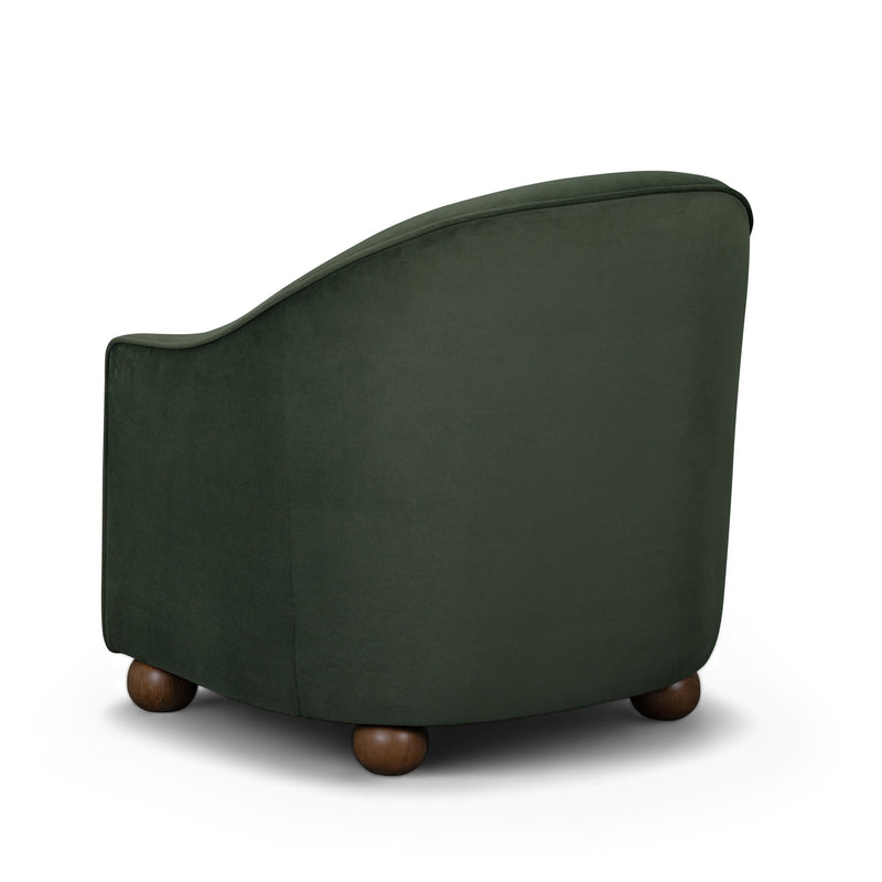 Cettie - Performance Velvet Accent Chair - R&R Furniture Gallery (Fountain Valley, CA)