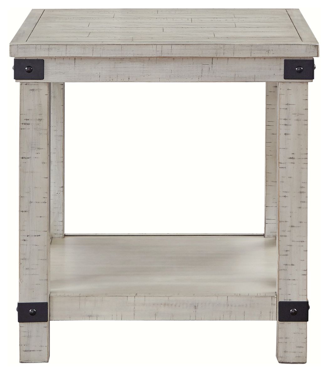 Carynhurst - Rectangular End Table - Whitewash - R&R Furniture Gallery (Fountain Valley, CA)