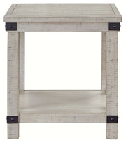 Carynhurst - Rectangular End Table - Whitewash - R&R Furniture Gallery (Fountain Valley, CA)