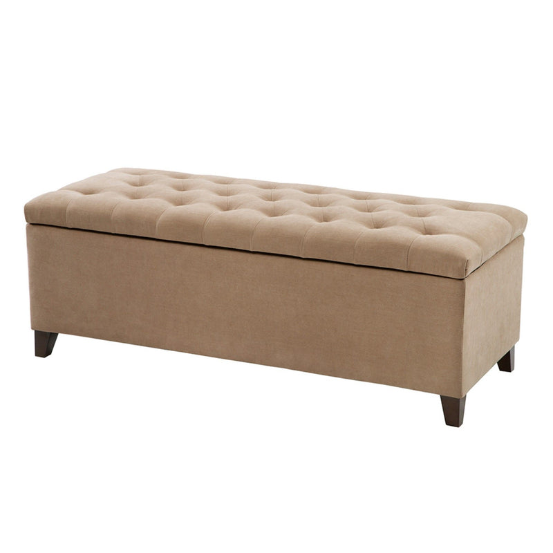 Elegant Design Tufted Top, Soft Close Storage Bench - R&R Furniture Gallery (Fountain Valley, CA)