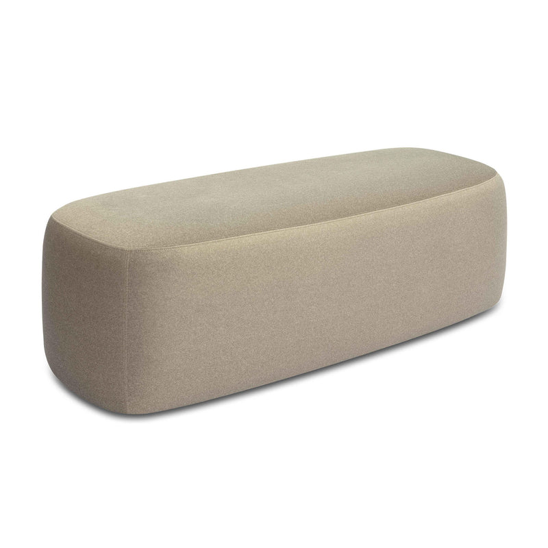 Graceland - Faux Mohair Bench - R&R Furniture Gallery (Fountain Valley, CA)