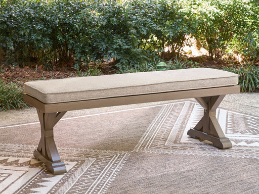 Laguna Heights - Bench With Cushion - Beige - R&R Furniture Gallery (Fountain Valley, CA)