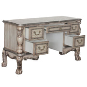 Dresden - Vanity Desk - Vintage Bone White - R&R Furniture Gallery (Fountain Valley, CA)