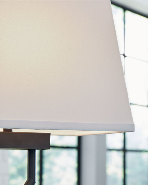 Brookthrone - Metal Table Lamp (Set of 2) - Black - R&R Furniture Gallery (Fountain Valley, CA)