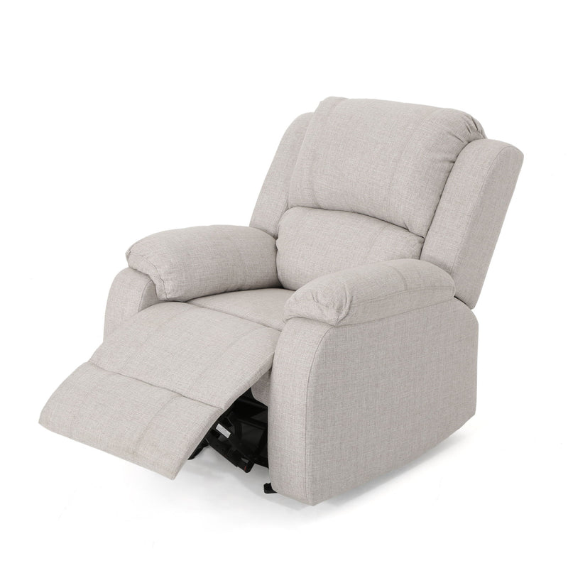 Supreme Comfort Manual Recliner Chair - R&R Furniture Gallery (Fountain Valley, CA)