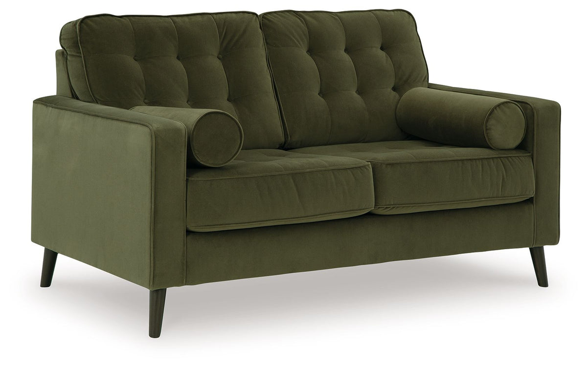 Reveon Lakes - Loveseat - Olive - R&R Furniture Gallery (Fountain Valley, CA)
