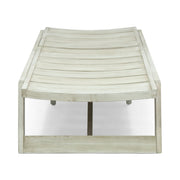 Noble House Maki chaise lounge with plush cushioning and sleek wooden legs, ideal for modern living spaces.