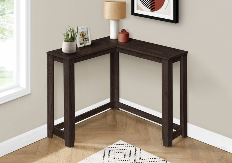 Corner Accent Console Table For Entryway, Unique Design Contemporary & Modern - R&R Furniture Gallery (Fountain Valley, CA)