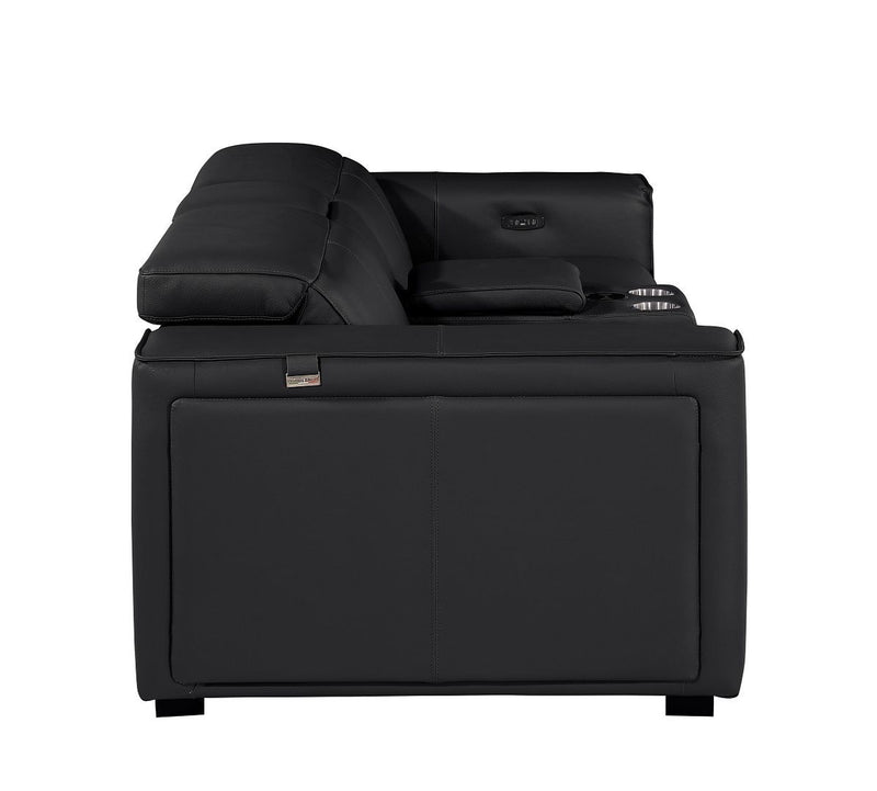 1224 - 3-Piece Modular Power Reclining Loveseat In With 2 Power Recliners & Power Headrests