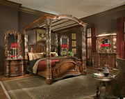 Villa Valencia - Chair Side Table - Classic Chestnut - R&R Furniture Gallery (Fountain Valley, CA)