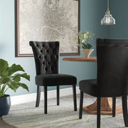 Charlotte - Dining Chair - Black - R&R Furniture Gallery (Fountain Valley, CA)