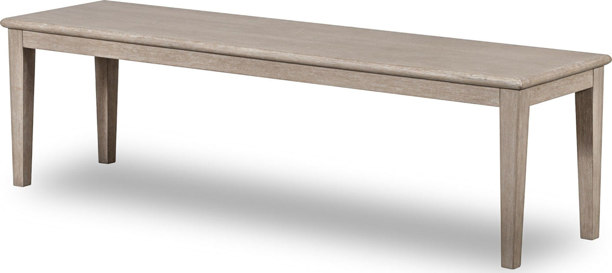 Camden Oak Wood Bench in Chai