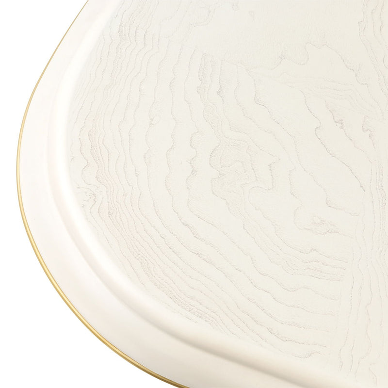 La Terrazza - Double Pedestal Dining Table - Creamy Pearl - R&R Furniture Gallery (Fountain Valley, CA)