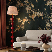 Peggy - Spotted Floor Lamp - Pink - R&R Furniture Gallery (Fountain Valley, CA)