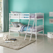 Homestead - Twin Over Twin Bunk Bed - White - R&R Furniture Gallery (Fountain Valley, CA)