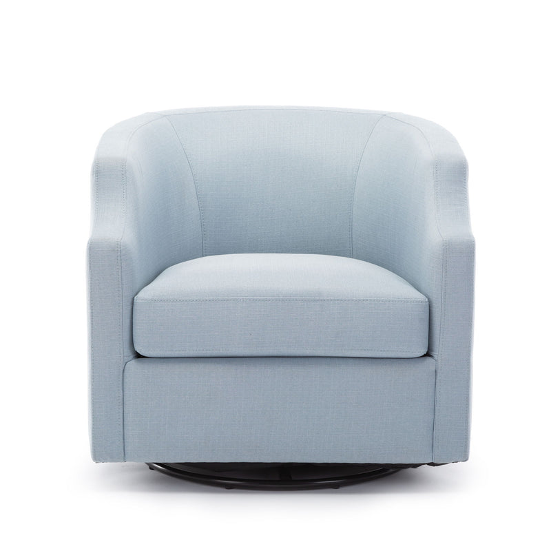 Isabelle - Swivel Glider Barrel Chair - R&R Furniture Gallery (Fountain Valley, CA)