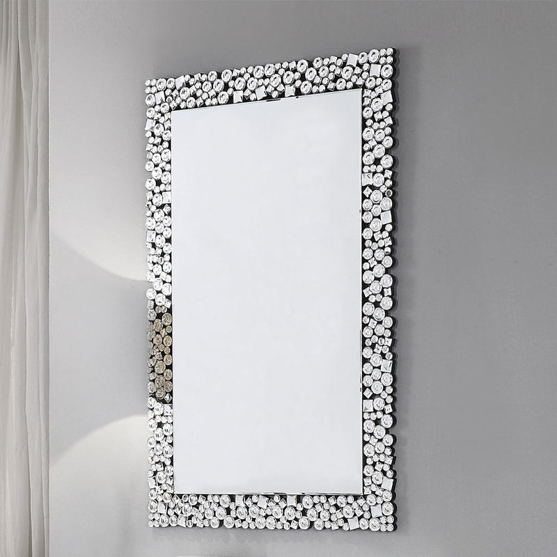 Kachina - Accent Mirror - Mirrored & Faux Gems - R&R Furniture Gallery (Fountain Valley, CA)