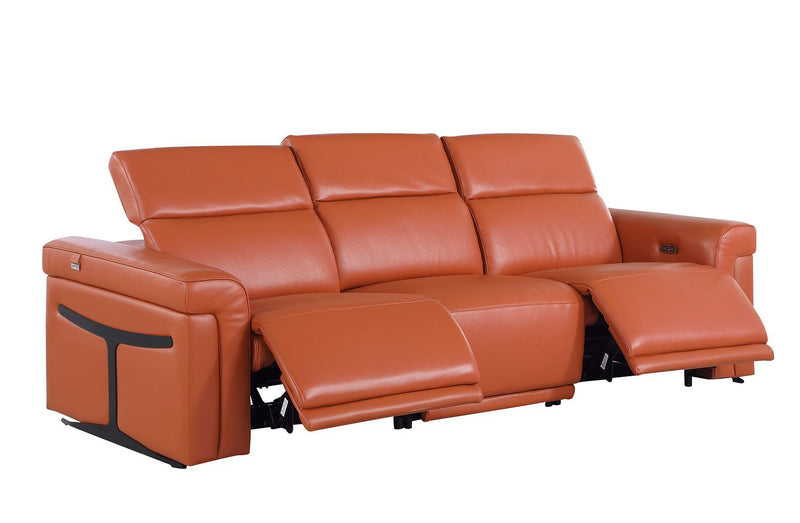 1126 - 3-Piece Modular Power Reclining Sofa In With 2 Power Recliners & Power Headrests