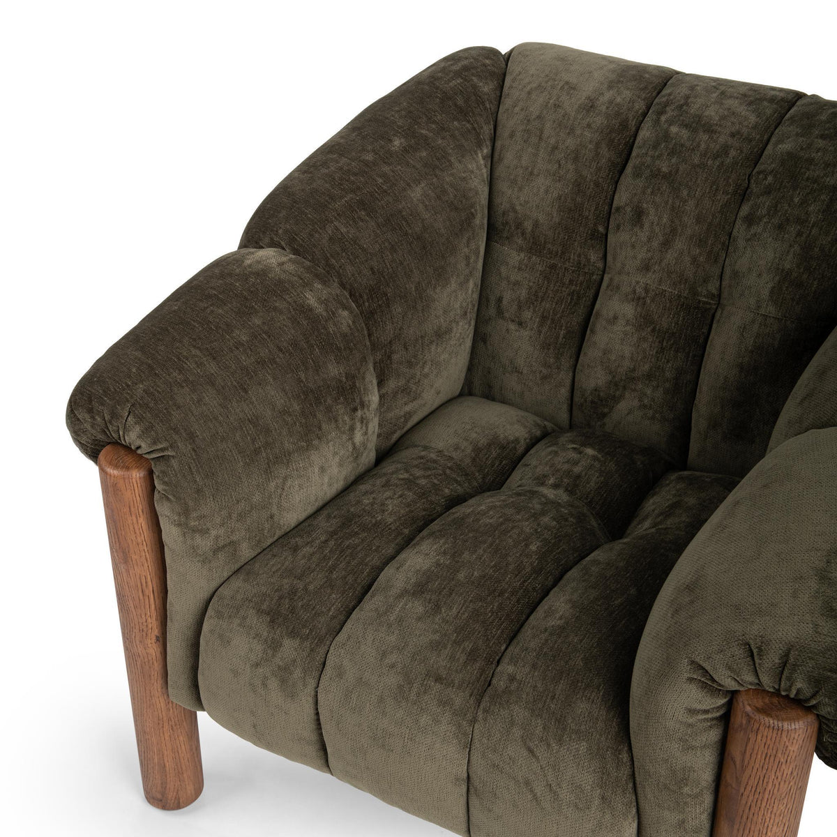 Sansa - Accent Chair - Olive Green - R&R Furniture Gallery (Fountain Valley, CA)